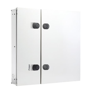 Buy Hager Novello+ 8 Way Double Door - TPN Phase Segregated DBs