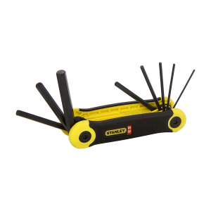 Buy Stanley 8 Pcs (1.5 mm - 8 mm) Folding Hex Key Sets, 2-69-264