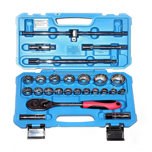 Buy Taparia 25 Pcs 1/2 Inch Sq. Drive BiHexagonal Socket Set (12PT