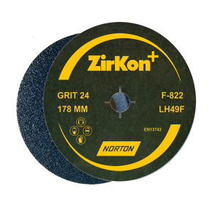 kaolin"$ Buy Norton Zirkon 178 mm x 22.23 mm / 60 Grit Plus Fibre Disc