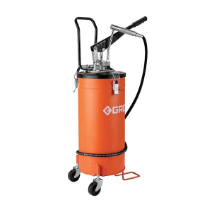 Buy Groz 15 Kg Hand Operated Bucket Grease Pump With Wheels