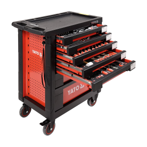 Buy Yato 7 Drawers Roller Cabinet with Tools (211 Pcs), YT-55290