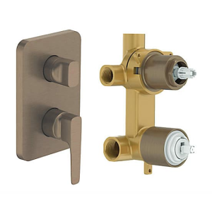 Buy Kohler Aleo+ Aqua Turbo 360 Trim + AT360 Valve In Brushed