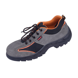 Buy Karam High Breathable Leather Safety Shoe - Steel Toe (Grey