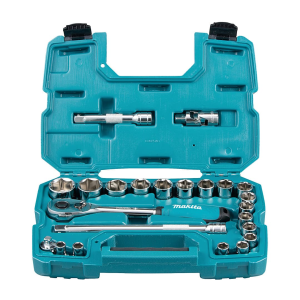 ☆135ちー☆ Buy Makita 23 Pcs 1/2 inch Sq. Drive Ratchet & Socket Set, B-65589