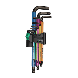 Buy Wera 950 / 9 Pcs Hex-Plus Multicolour 1 SB L-key Set Metric