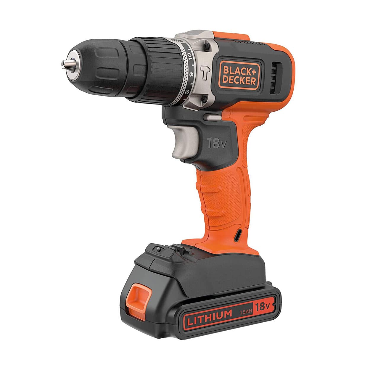 Buy Black+Decker 18V 10mm Cordless Speed Hammer Drill Machine