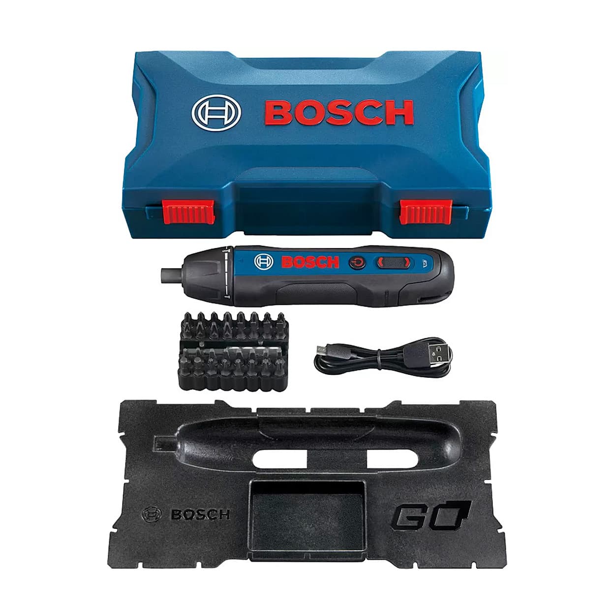 Buy Bosch Lithium-ion Cordless Screwdriver Kit (33 Pcs