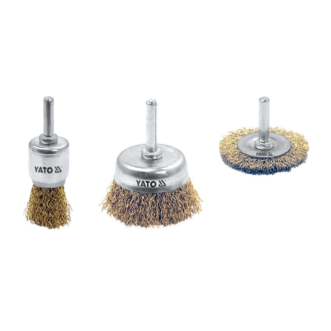 Buy Yato Cup Brush with Shaft Set, YT-4755 Online in India at Best