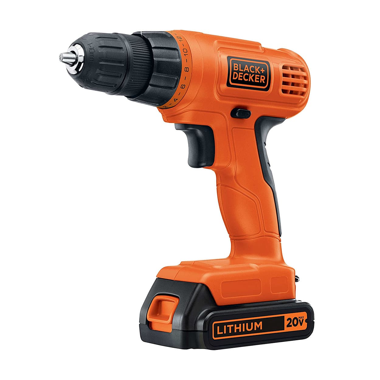 Buy Black+Decker 20V 10mm Cordless Drill Driver With 1x Li
