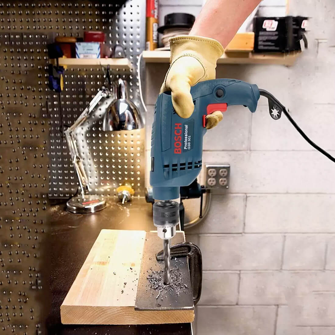 Buy Bosch 13mm 500W Professional Impact Drill, GSB 501 Online in