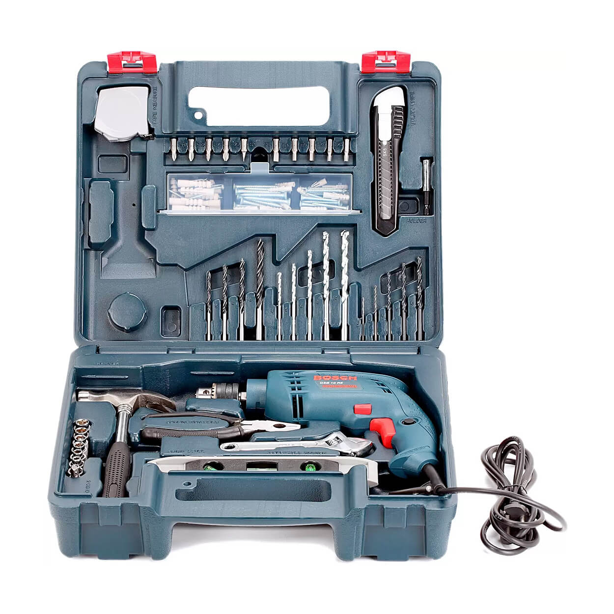 Buy Bosch 10mm 500W Professional Impact Drill With 100 pcs Power
