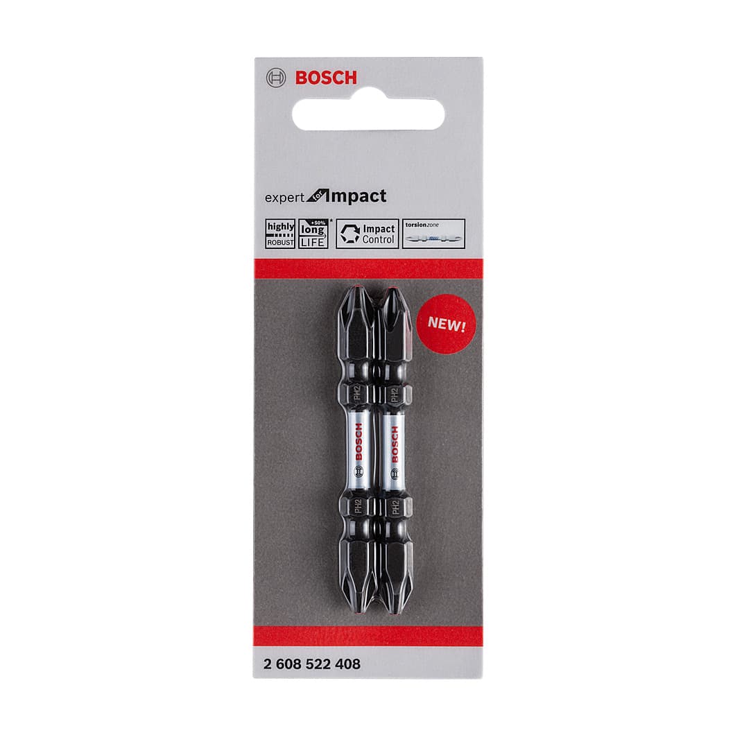 Buy Bosch PH2 x 65 mm Length Phillips Impact Screwdriver Bit