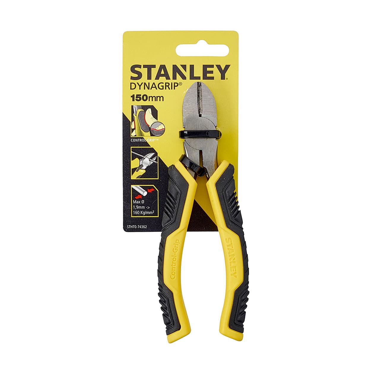 Buy Stanley 6 inch / 150 mm Dynagrip Diagonal Cutting Pliers