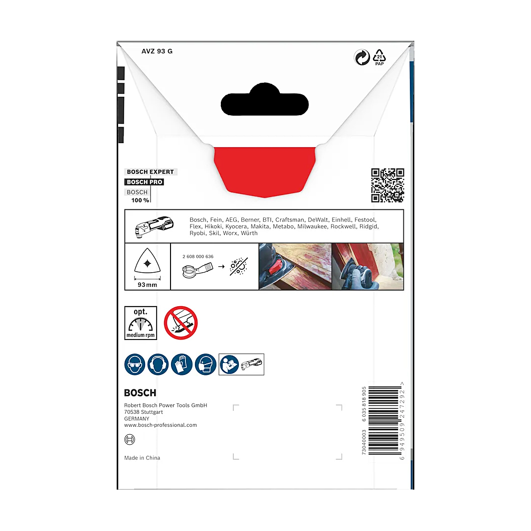Buy Bosch 93 mm Starlock Sanding Plate for Oscillating Multi-Tools