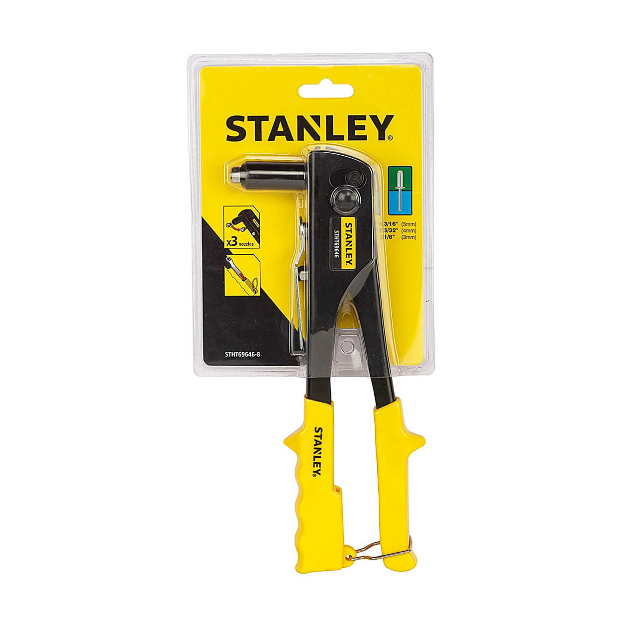 Buy Stanley 3 Nozzles Medium Duty Riveter, STHT69646-8 Online in