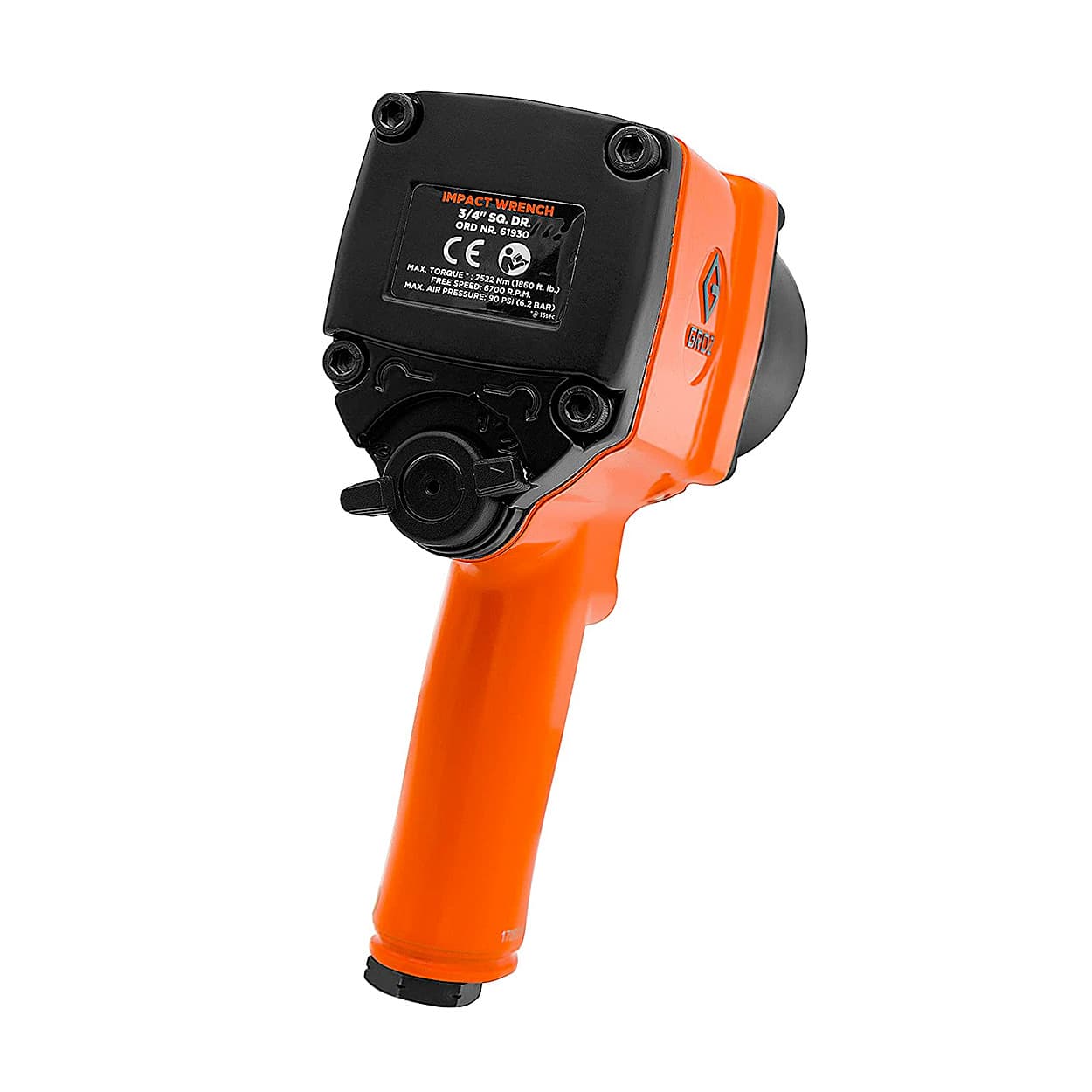 Buy Groz 2522 Nm 3/4 Inch Aluminium Body Impact Wrench (Improved