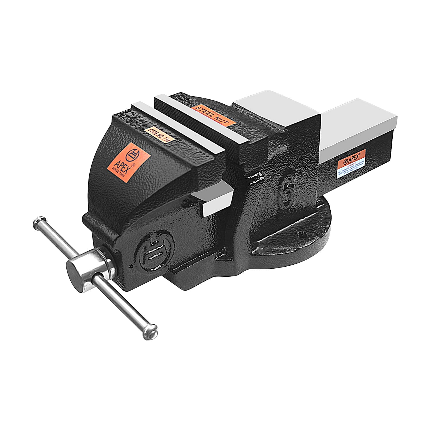 Buy Apex 200 mm / 8 Inch Machinist's Bench Vice (Fixed Base
