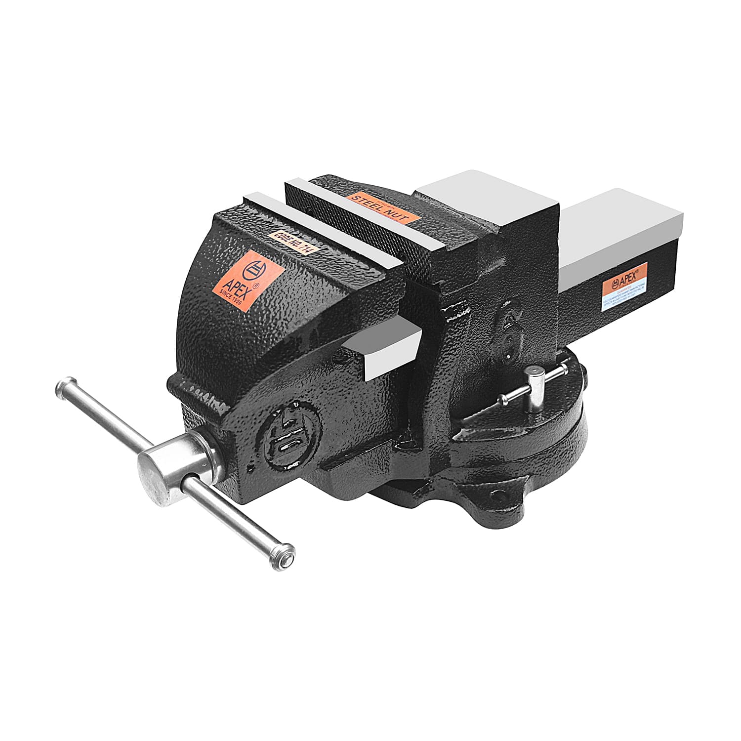 Buy Apex 200 mm / 8 Inch Machinist's Bench Vice (Swivel Base