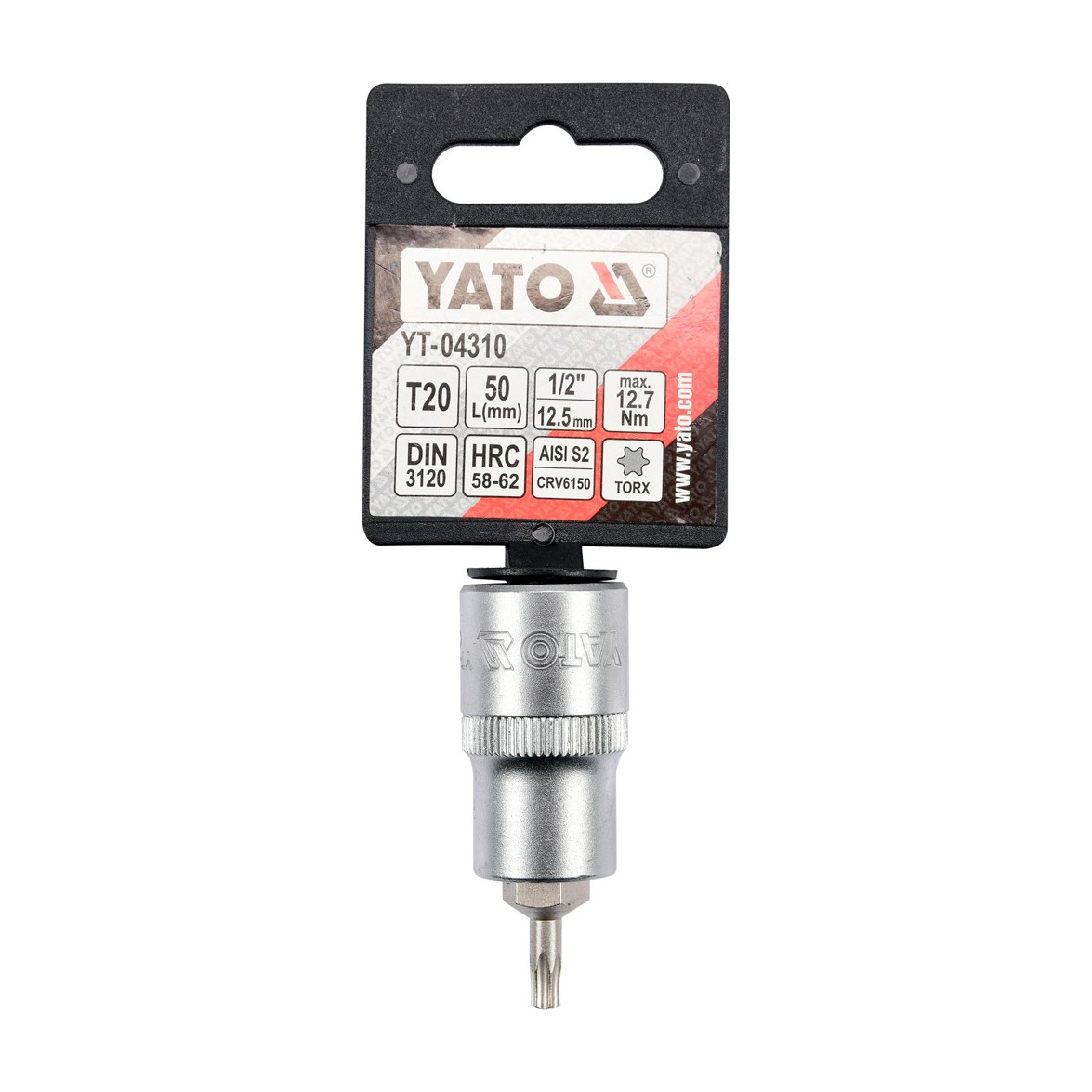Buy Yato T30 mm, 1/2 Square Drive Torx Bit Sockets, YT-04313