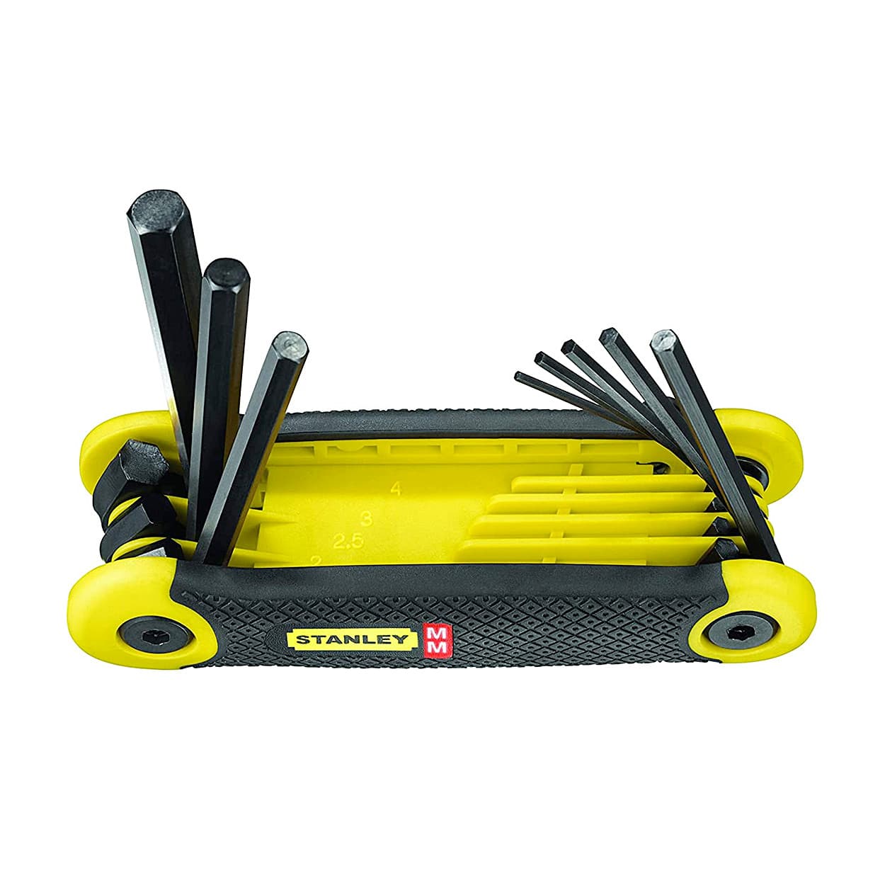 Buy Stanley 8 Pcs (1.5 mm - 8 mm) Folding Hex Key Sets, 2-69-264