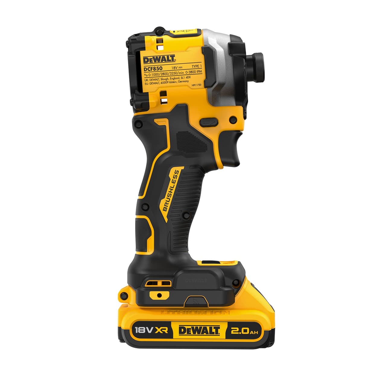 Dewalt 20V mm Speed XR Li ion Cordless Impact Driver with  Battery Included, DCF850D2