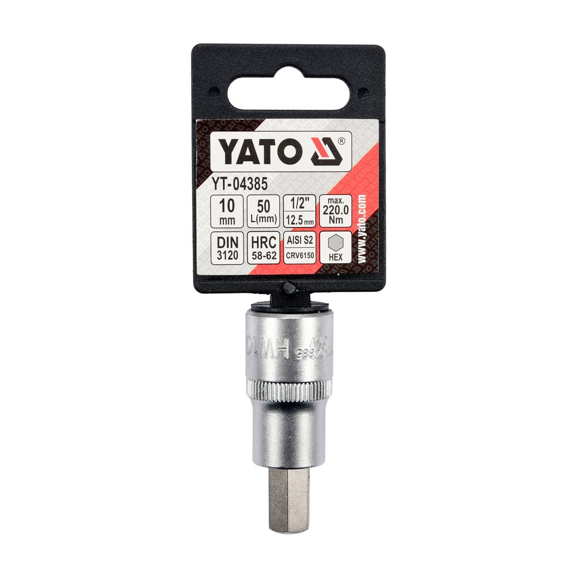 Buy Yato 8 mm, 1/2 Inch Sq. Drive Hex Bit Sockets, YT-04384 Online
