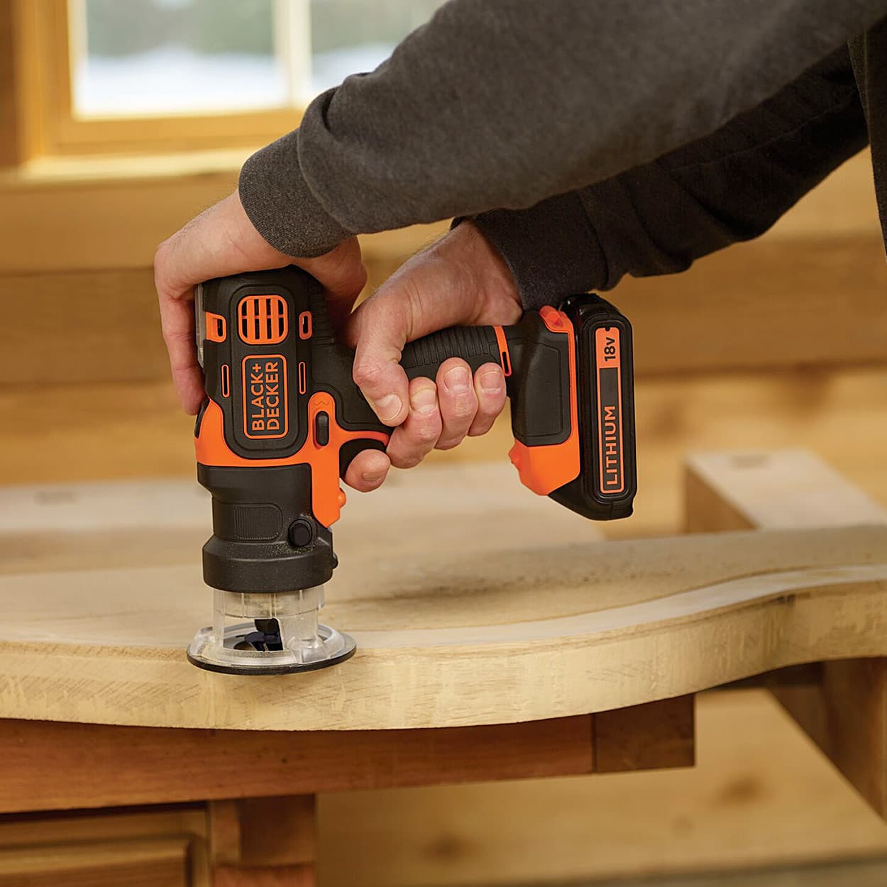 Black+Decker 18V 10mm Li-ion Cordless Multi-Evo Multitool Starter Kit  With Drill Machine Driver Head, MT218K-GB