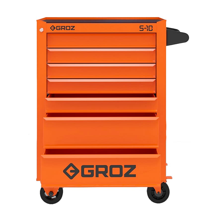 Buy Groz 7 Drawer Roller Cabinet, RTC/27-10D/3/OR/GRZ Online in