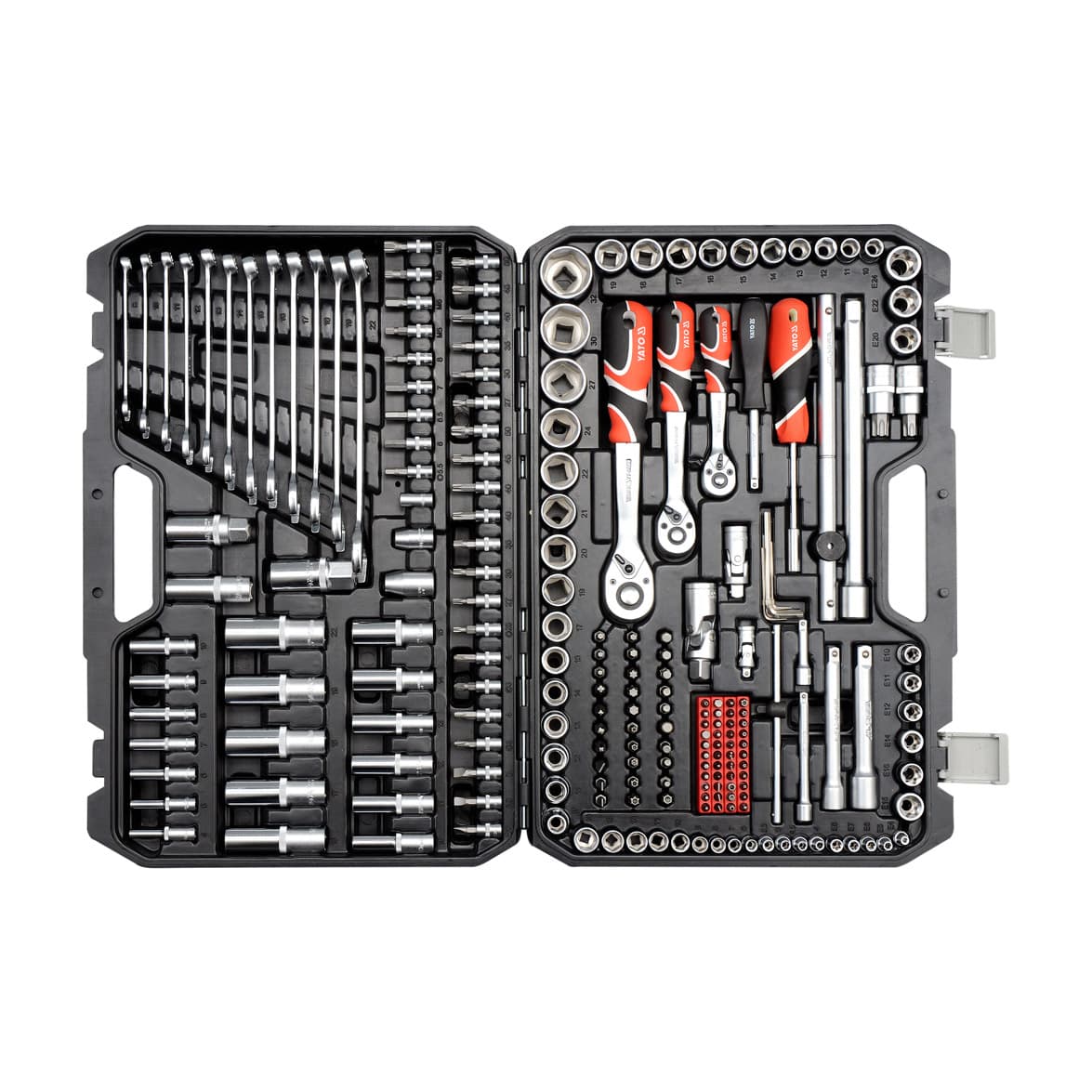 Buy Yato 216 Pcs 1/4, 3/8 & 1/2 Inch Sq. Drive Socket Set, YT