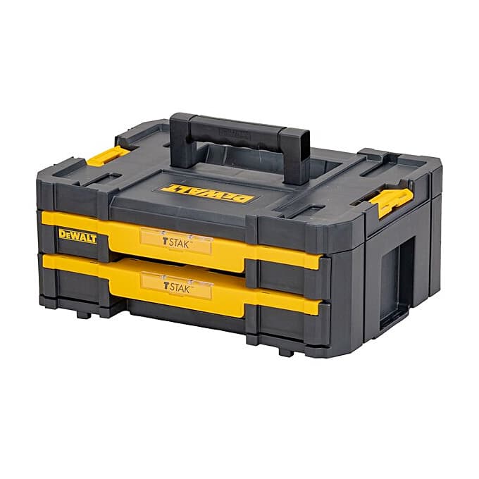 Buy Dewalt Tstak Drawer Unit With 2-Shallow Drawers, DWST1-70706