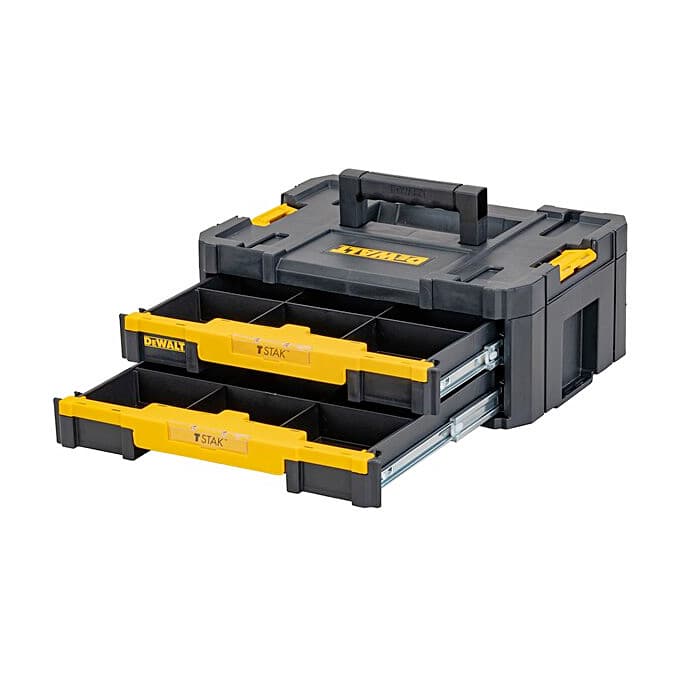 Buy Dewalt Tstak Drawer Unit With 2-Shallow Drawers, DWST1-70706