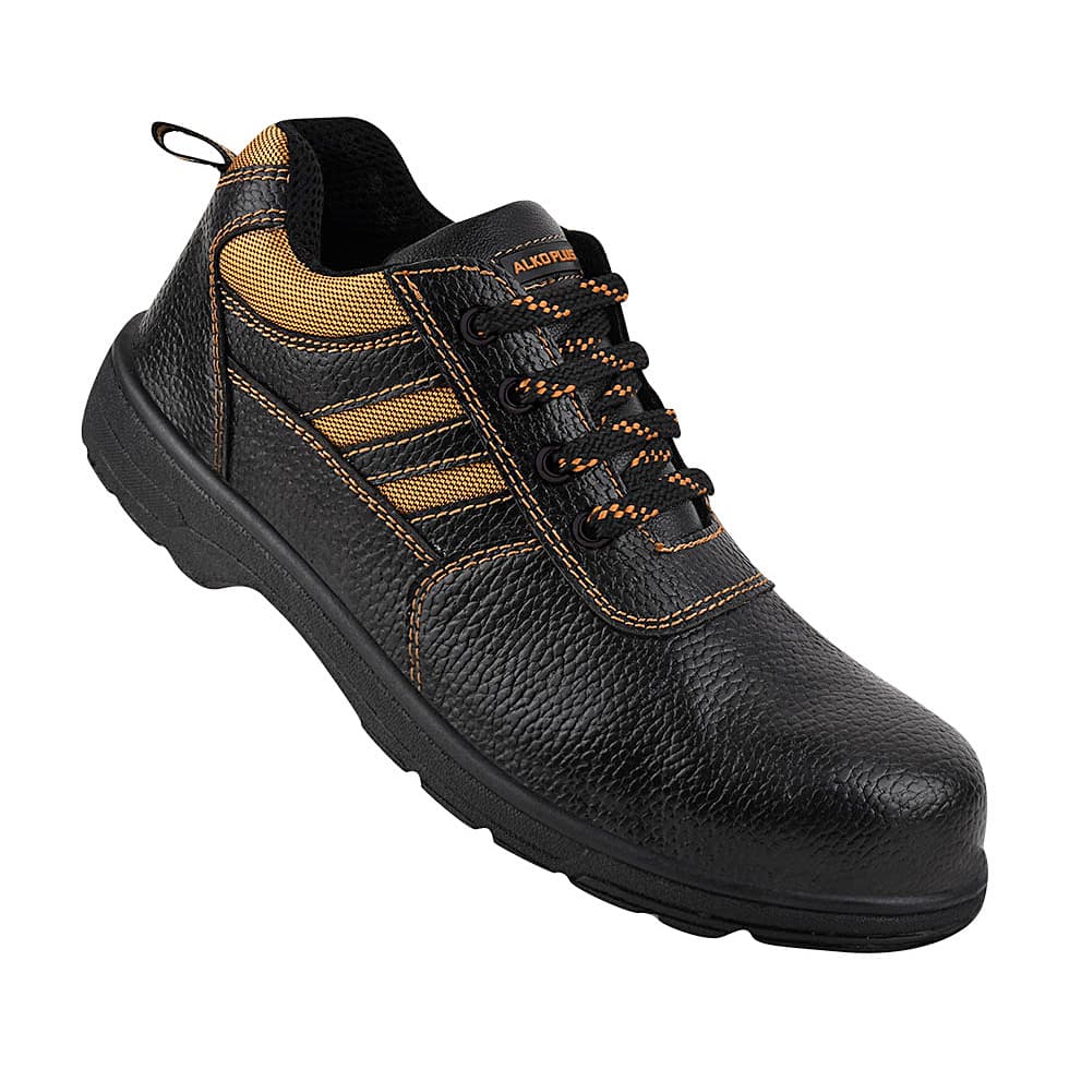 Buy Alko Plus Low Ankle Synthetic Leather Sporty Safety Shoe with