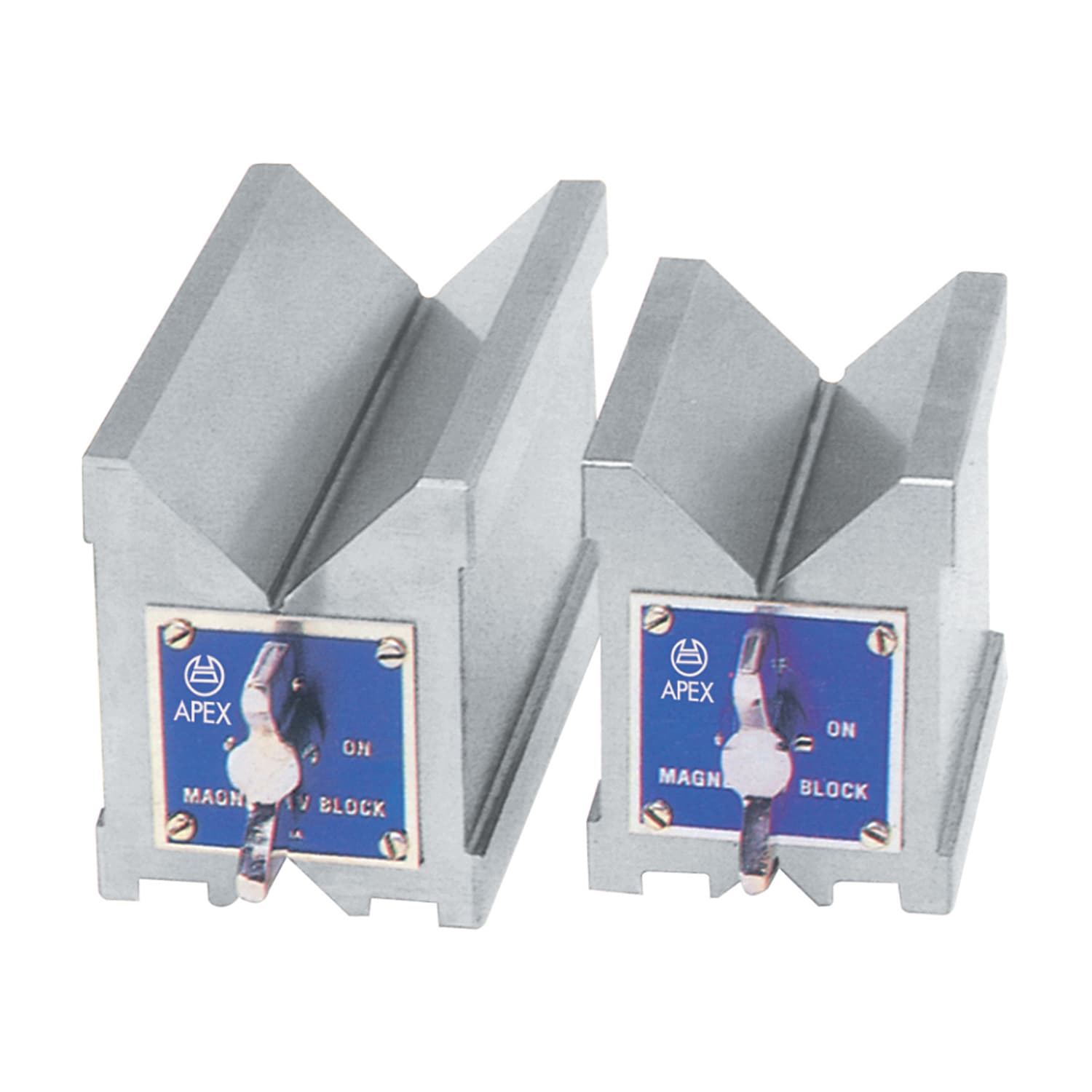 Buy Apex 150 x 95 x 75 mm Magnetic Vee Blocks Hardened (Pair