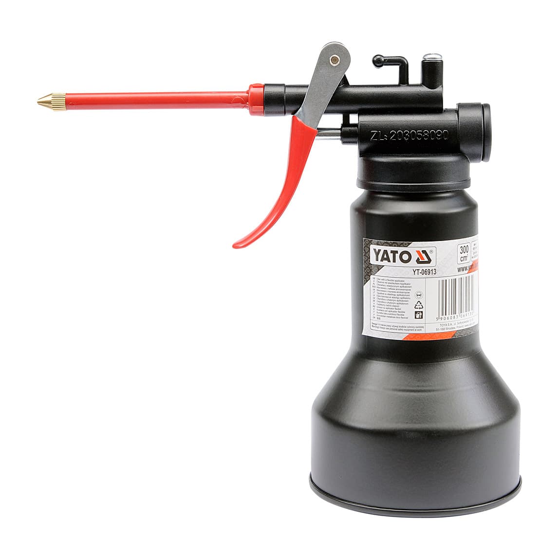Buy Yato 300 Ml Oil Can With Flexible Nylon Tube, YT-06913 Online