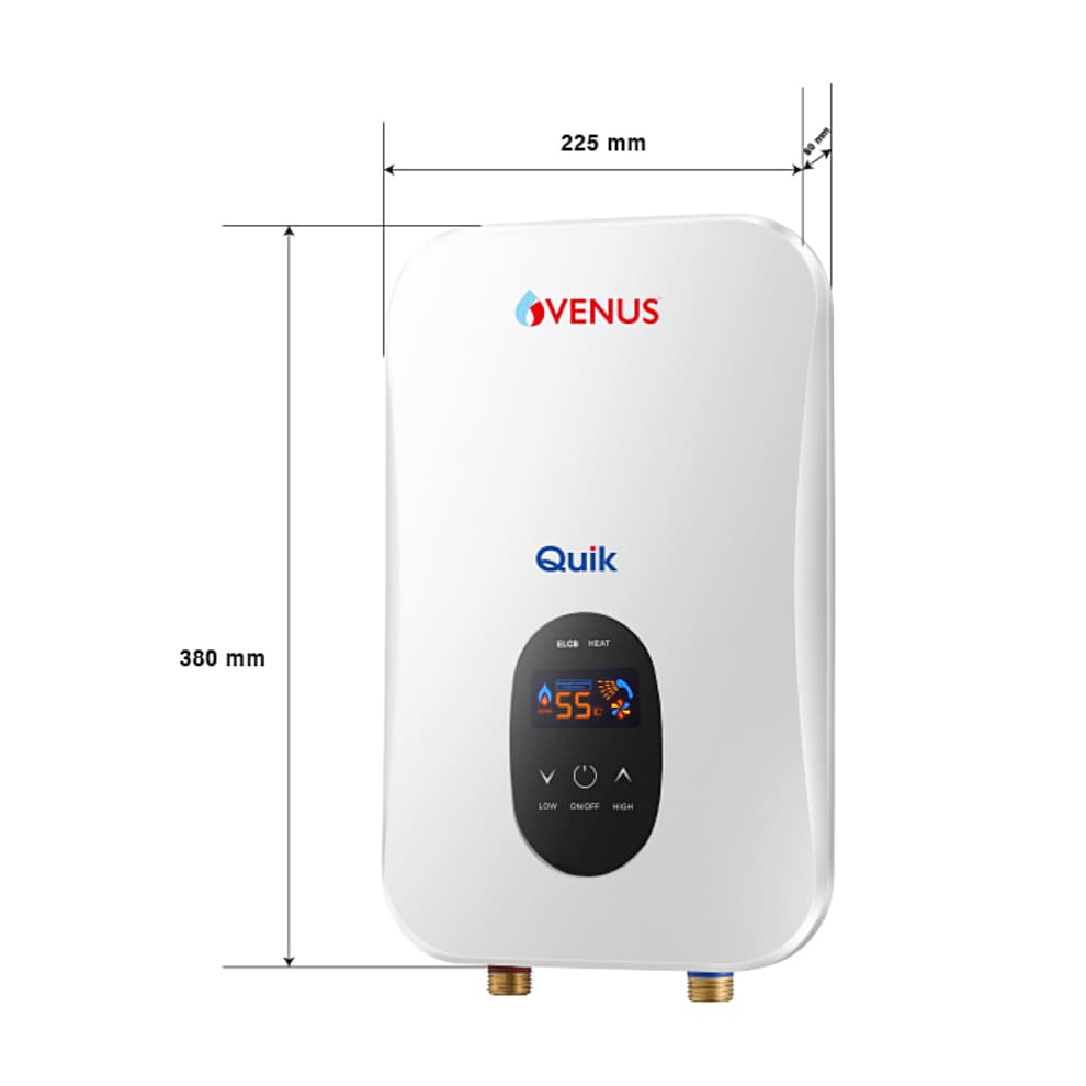 Buy Venus Quik 7.5 kW Tankless Instant Water Heater, QU75 Online