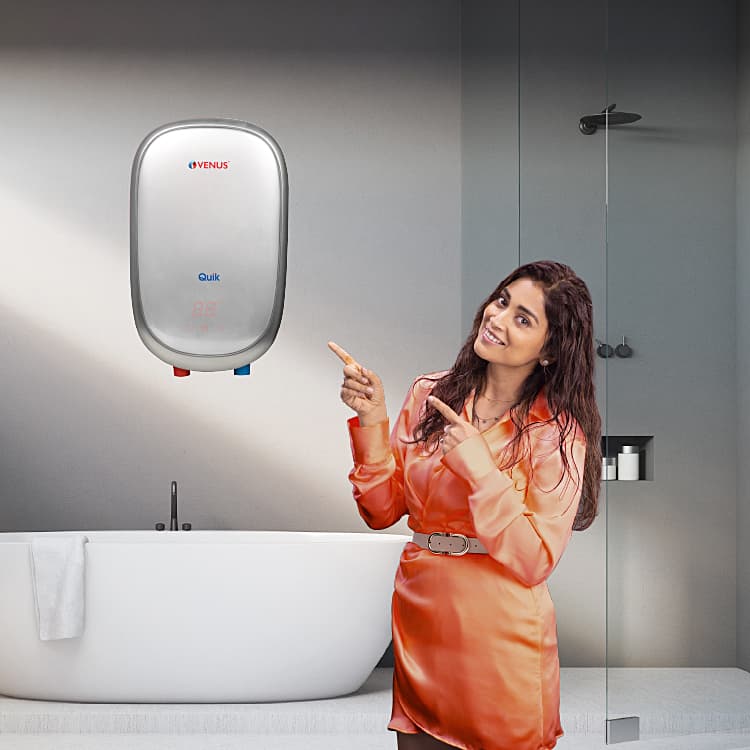 Buy Venus Quik 9 kW Tankless Instant Water Heater, Q90 Online in