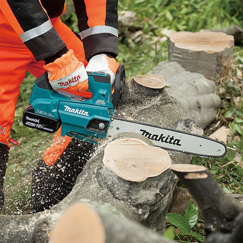 Makita 18V X2 (36V) LXT BL Brushless 350 mm 14 Inch Cordless Chain Saw  (Bare Tool), DUC356Z