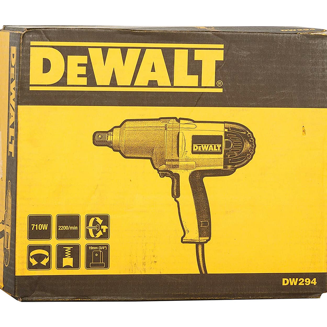 Dewalt 710W 3/4 Inch Heavy Duty Impact Wrench, DW294-GB