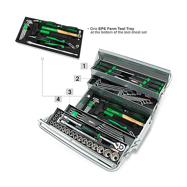 Buy Toptul 65 Pcs Tool Chest Set, GCAZ0048 Online in India at Best