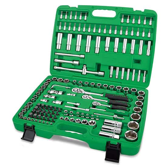 Buy Toptul 151 Pcs Professional Grade 1/4, 3/8 & 1/2 Inch Sq