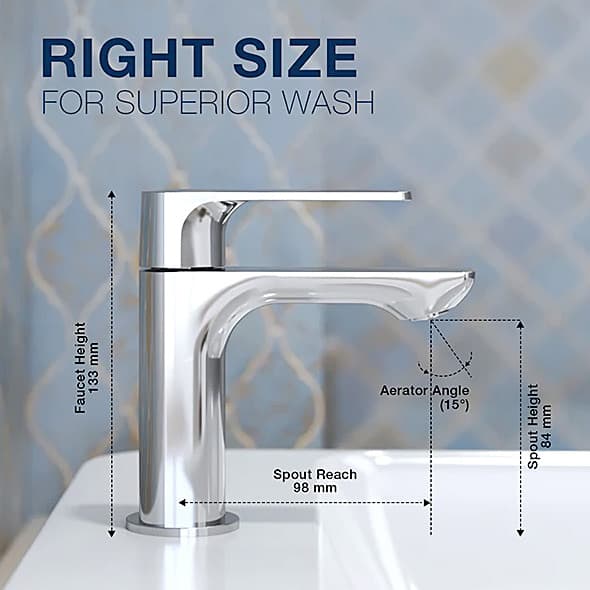 Buy Kohler Fore Tri Pillar Tap In Polished Chrome Finish, K