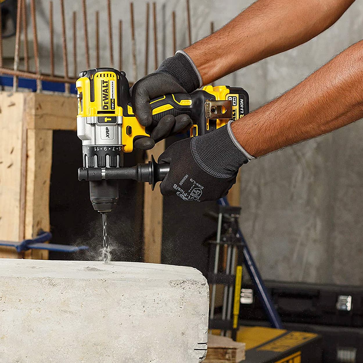 Dewalt 18V 13mm XR Li-ion Premium Cordless Hammer Drill Driver with  Brushless Motor (Bare), DCD996NT-XJ