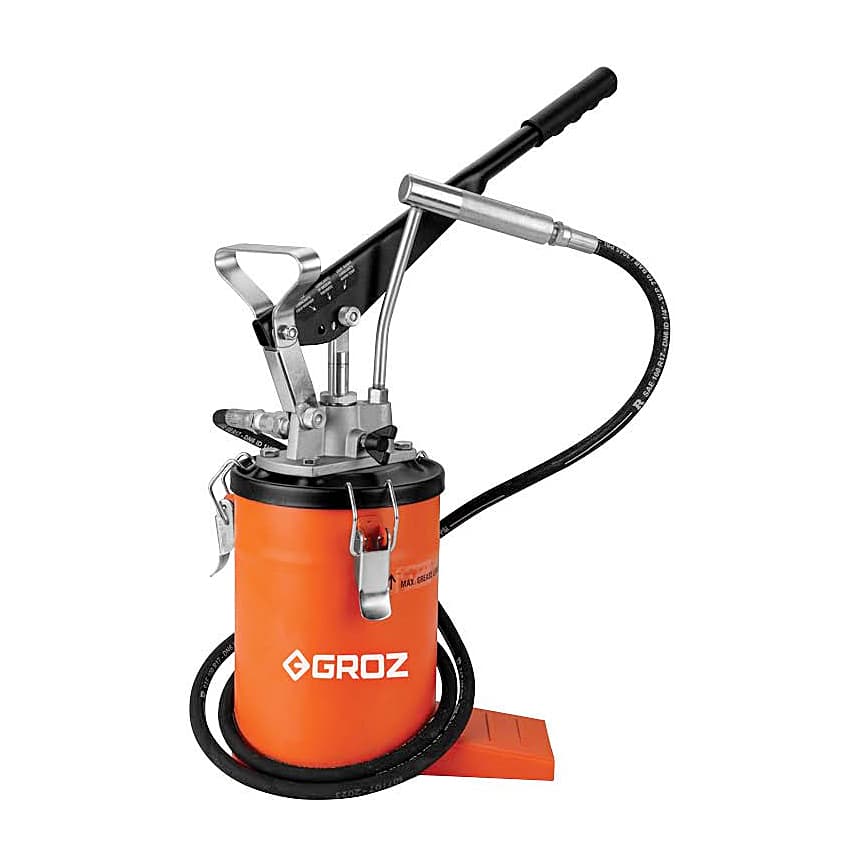 Buy Groz 3 Kg Hand Operated Bucket Grease Pump With Variable