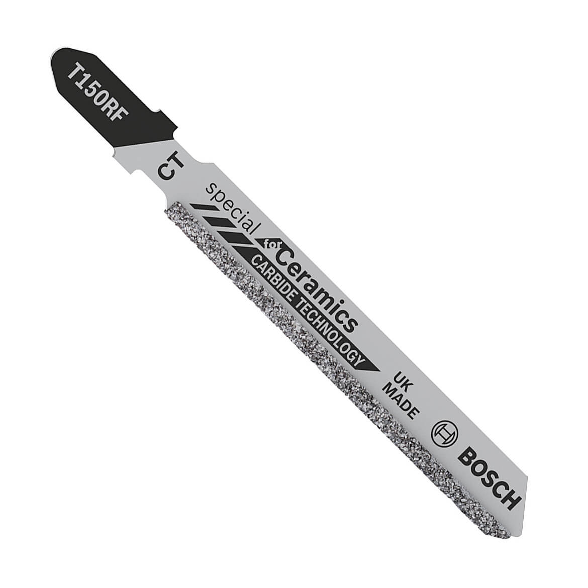 YUiiiil 3-Pack T150 Carbide Jigsaw Blades – 50 Grit T-Shank, 75mm Length For Ceramic Tile And Synthetic Materials, Durable Cutting Tool