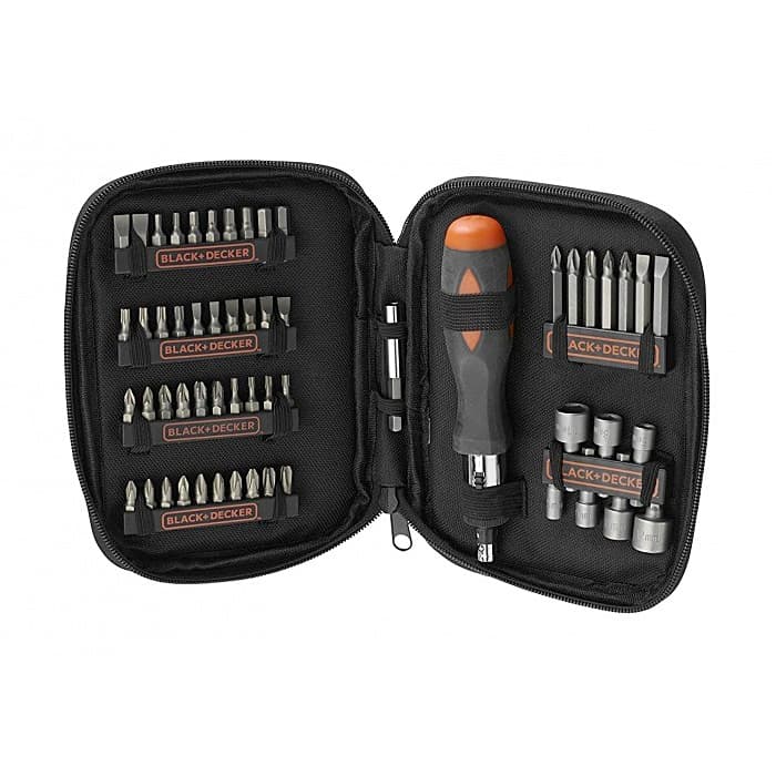 Buy Black & Decker 56 Pc Magnetic Screw Driving Kit with Ratchet
