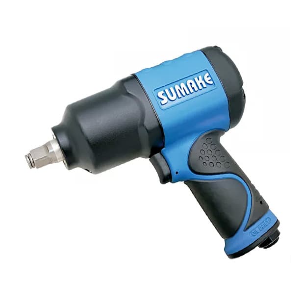 Sumake 1355 Nm 1/2 Inch Composite Twin Hammer Air Impact Wrench, ST-C554S