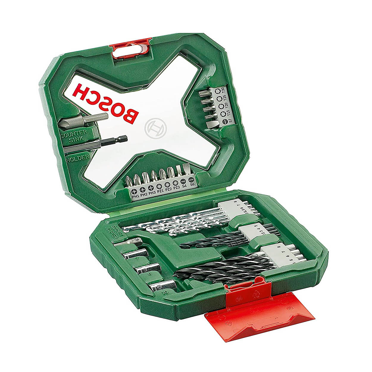 Buy Bosch 34 Pcs X-Line Classic Drill Bit & Screwdriver Bit Set, 2