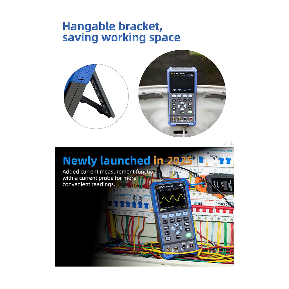 Buy Owon 70MHz / 500MS/s Dual Channel Digital Handheld