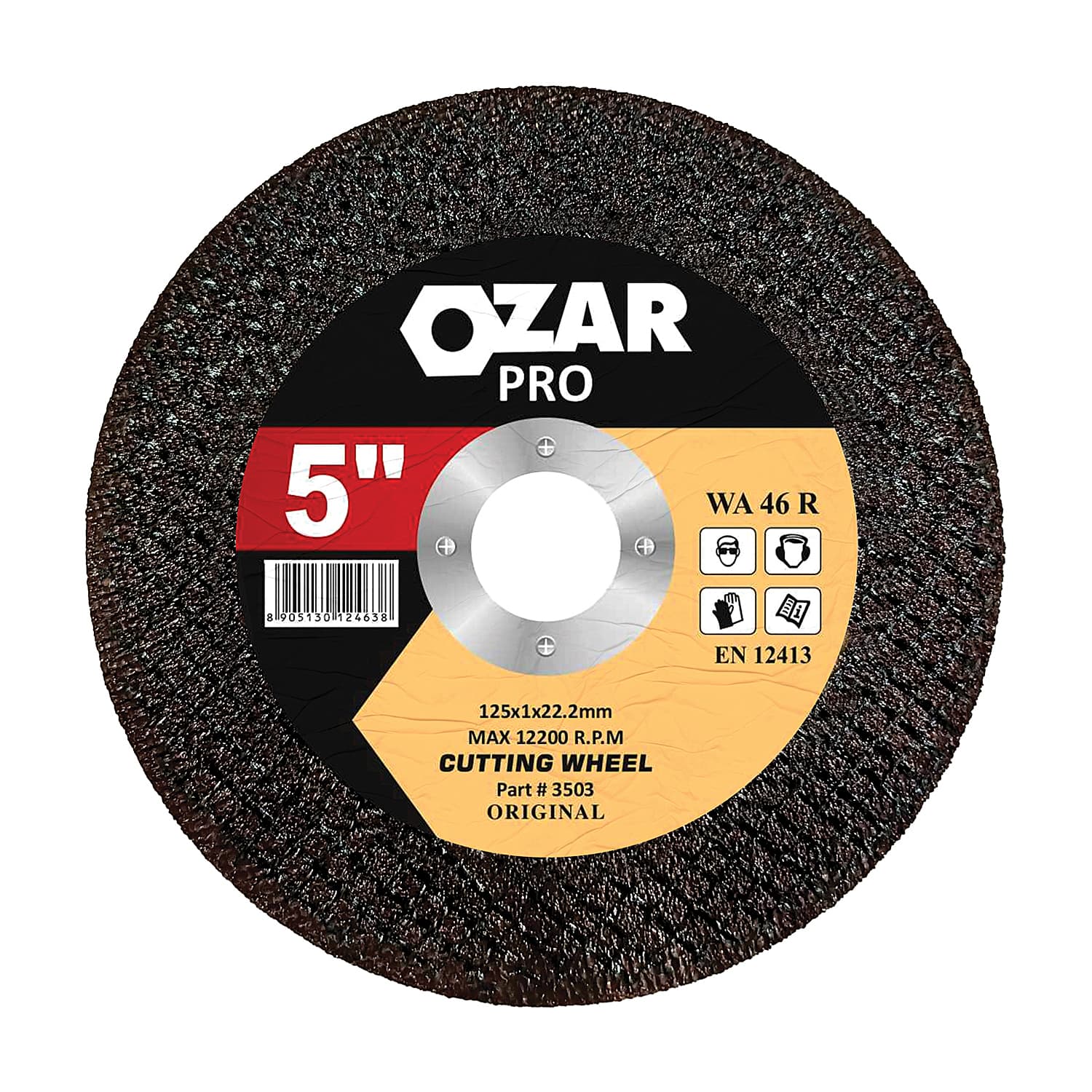 ozcogwheel② Buy Ozar 125 x 1.2 x 22.2 mm Cut Off Wheels PRO (Pack of 25 Pcs
